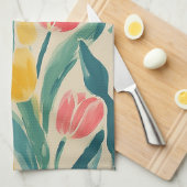 Tulpen Lente Pracht Theedoek (Quarter Fold)