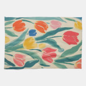 Tulpen Lente Pracht Theedoek (Horizontaal)