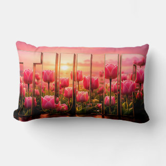 Tulpen Luxe Botanische Bloemendecoratie Kussen