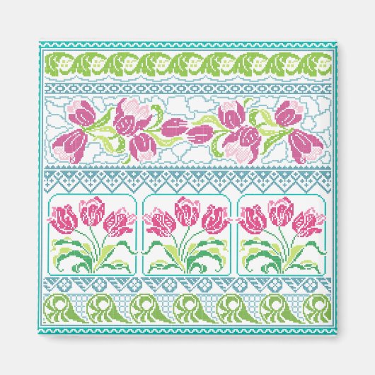 Tulpen Magneet (Voorkant)