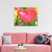 Tulpen met Franjes Canvasprint Canvas Afdruk (Insitu (Woonkamer))