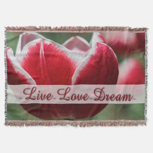 Tulpen met schroefdraad deken (Voorkant)