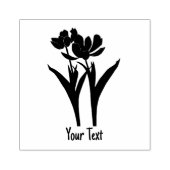 Tulpen Met Tekst Stempel (Afrduk)