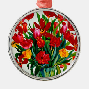 Tulpen Metalen Ornament