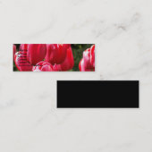 Tulpen Mini Visitekaartje (Voorkant / Achterkant)