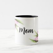 Tulpen Moederdag Tweekleurige Koffiemok (Center)