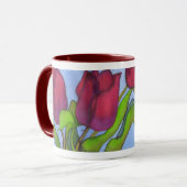 Tulpen Mok 2 (Voorkant links)