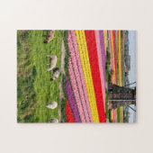 Tulpen Molen Legpuzzel (Horizontaal)
