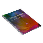 Tulpen Naam en Boodschap Bloemen Notitieboek of Da (Rechterzijde)