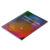 Tulpen Naam en Boodschap Bloemen Notitieboek of Da (Linkerzijde)