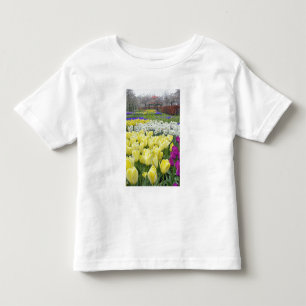 Tulpen, narcissen en druifhyacint bloemen, kinder shirts