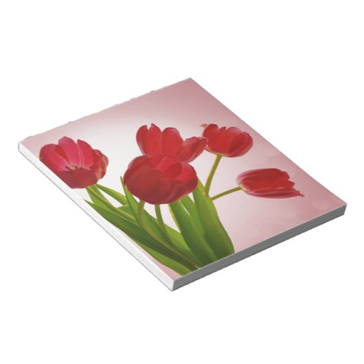 Tulpen Notitieblok (Schuin)