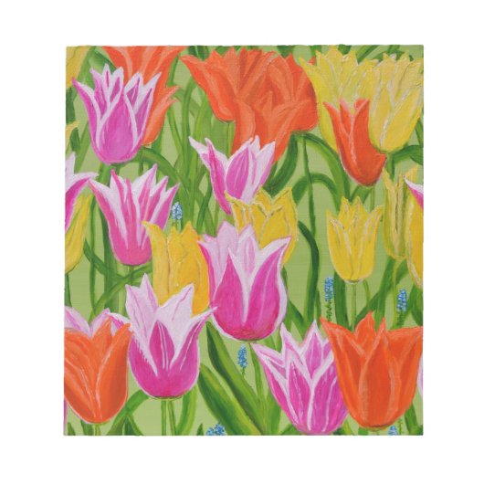 Tulpen Notitieblok (Voorkant)