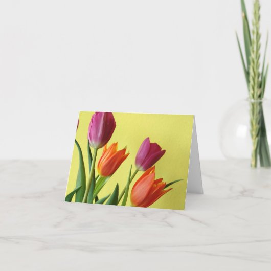 Tulpen Notitiekaart (Voorkant)