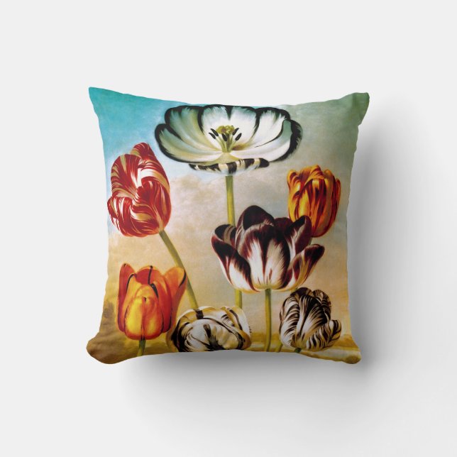 Tulpen onder het luchtkussen kussen (Voorkant)