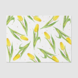 Tulpen (Ontwerp 33 Geel/Oranje Serie) Tissuepapier