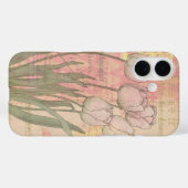  Tulpen op Floral Achtergrond Case-Mate iPhone Case (Achterkant (horizontaal))