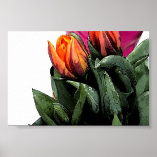 Tulpen opnieuw poster