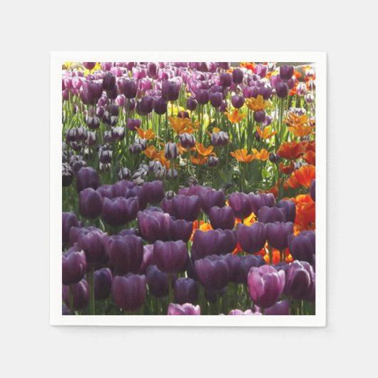 Tulpen Papieren servet (Voorkant)