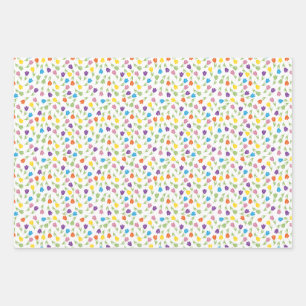Tulpen patroon collectie inpakpapier vel