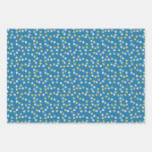 Tulpen patroon collectie inpakpapier vel (Voorkant)