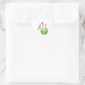 Tulpen Plant Hart Sticker (Tas)