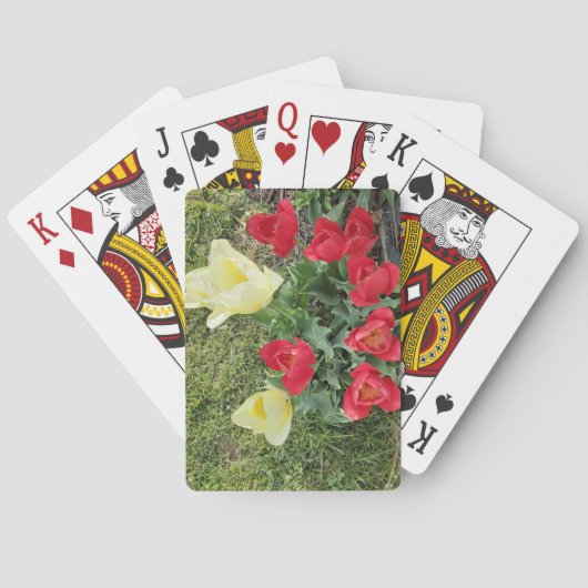 Tulpen Pokerkaarten (Achterkant)