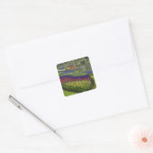 Tulpen, pompelhyacinth en kleefstoffen, vierkante sticker (Envelop)