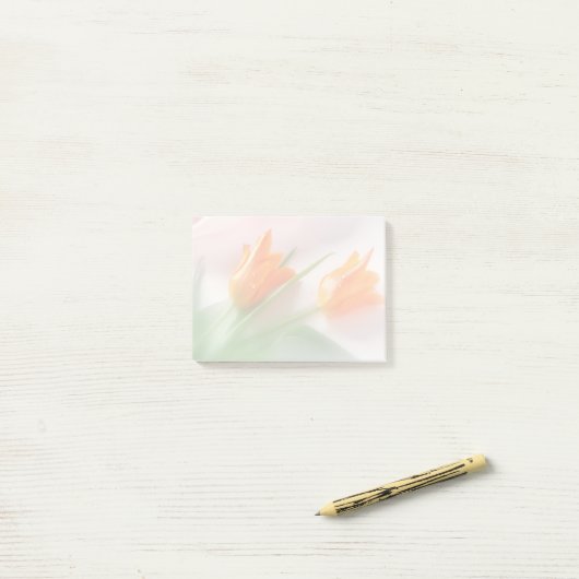 Tulpen Post-it® Notes (Op bureau)