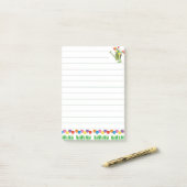 Tulpen Post-it® Notes (Op bureau)