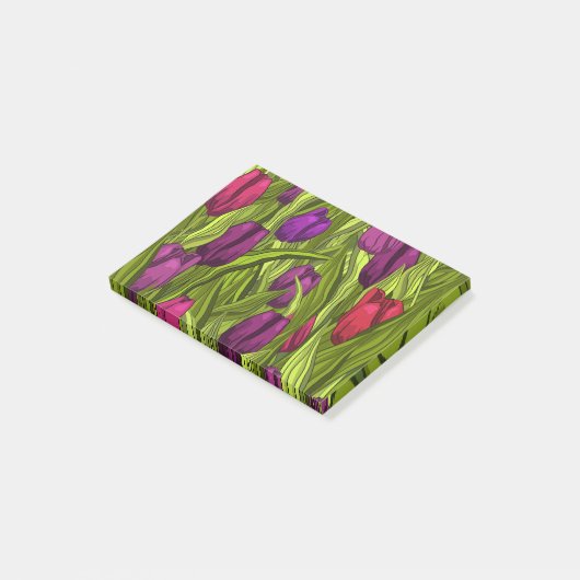 Tulpen Post-it® Notes (Schuin)