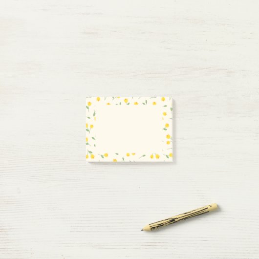 Tulpen Post-it® Notes (Op bureau)