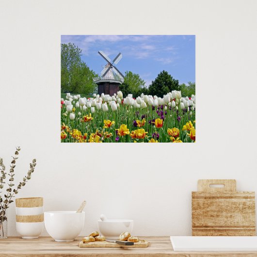 Tulpen Poster (Keuken)
