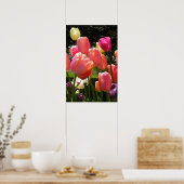 tulpen poster (Keuken)