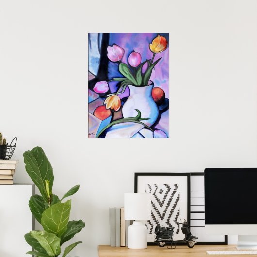 Tulpen Poster (Thuiskantoor)
