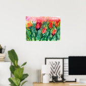 tulpen poster (Thuiskantoor)
