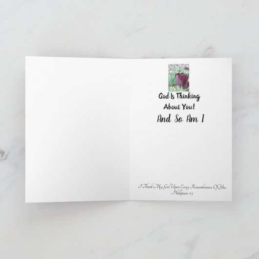 Tulpen prijzen Kaart Songs of the Sunrise (Binnen)