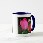 tulpen, regendruppels mok (Voorkant rechts)