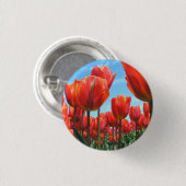 Tulpen Ronde Button 3,2 Cm (Voorkant /achterkant)