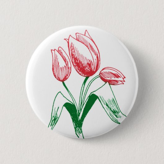 Tulpen Ronde Button 5,7 Cm (Voorkant)