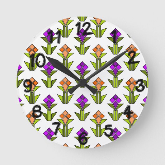 Tulpen Ronde Klok (Voorkant)