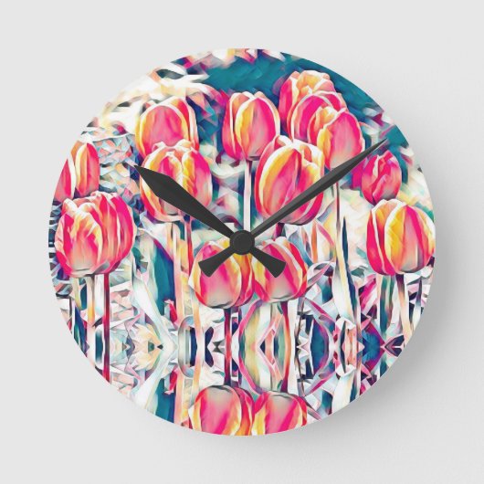 Tulpen Ronde Klok (Voorkant)