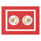  Tulpen Rood Tafelkleed (Voorkant (Horizontaal))