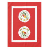 Tulpen Rood Tafelkleed (Voorkant)