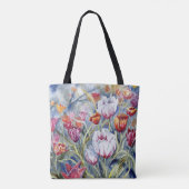Tulpen Schouderblad Tas (Achterkant)