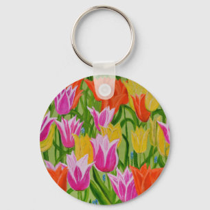 Tulpen Sleutelhanger