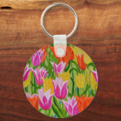 Tulpen Sleutelhanger (Voorkant)