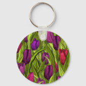 Tulpen Sleutelhanger (Voorkant)