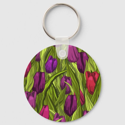 Tulpen Sleutelhanger (Voorkant)