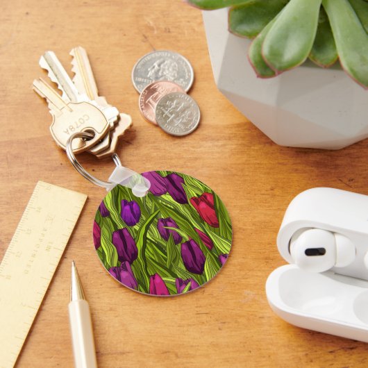 Tulpen Sleutelhanger (Bureau)